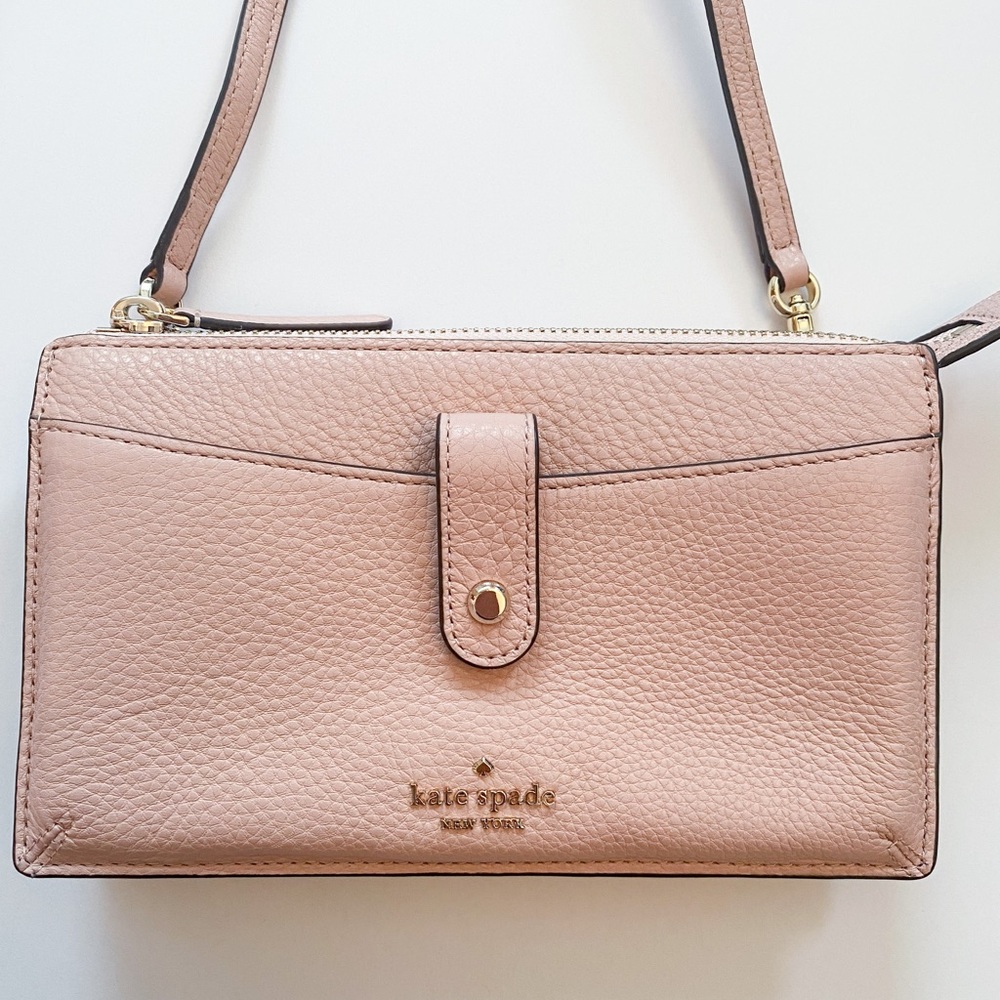 NWT KATE SPADE JACKSON ROSY CHEEKS CROSSBODY BAG - Picture 2 of 11